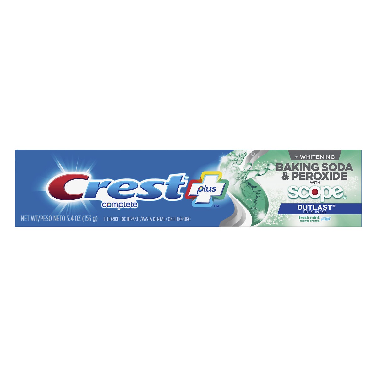 slide 1 of 3, Crest Complete Plus Scope Fresh Mint Toothpaste 5.4 oz, 5.4 oz