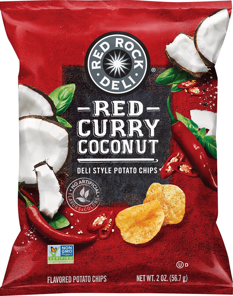 slide 5 of 5, Red Rock Deli Curry Coconut 1Pk, 2 oz