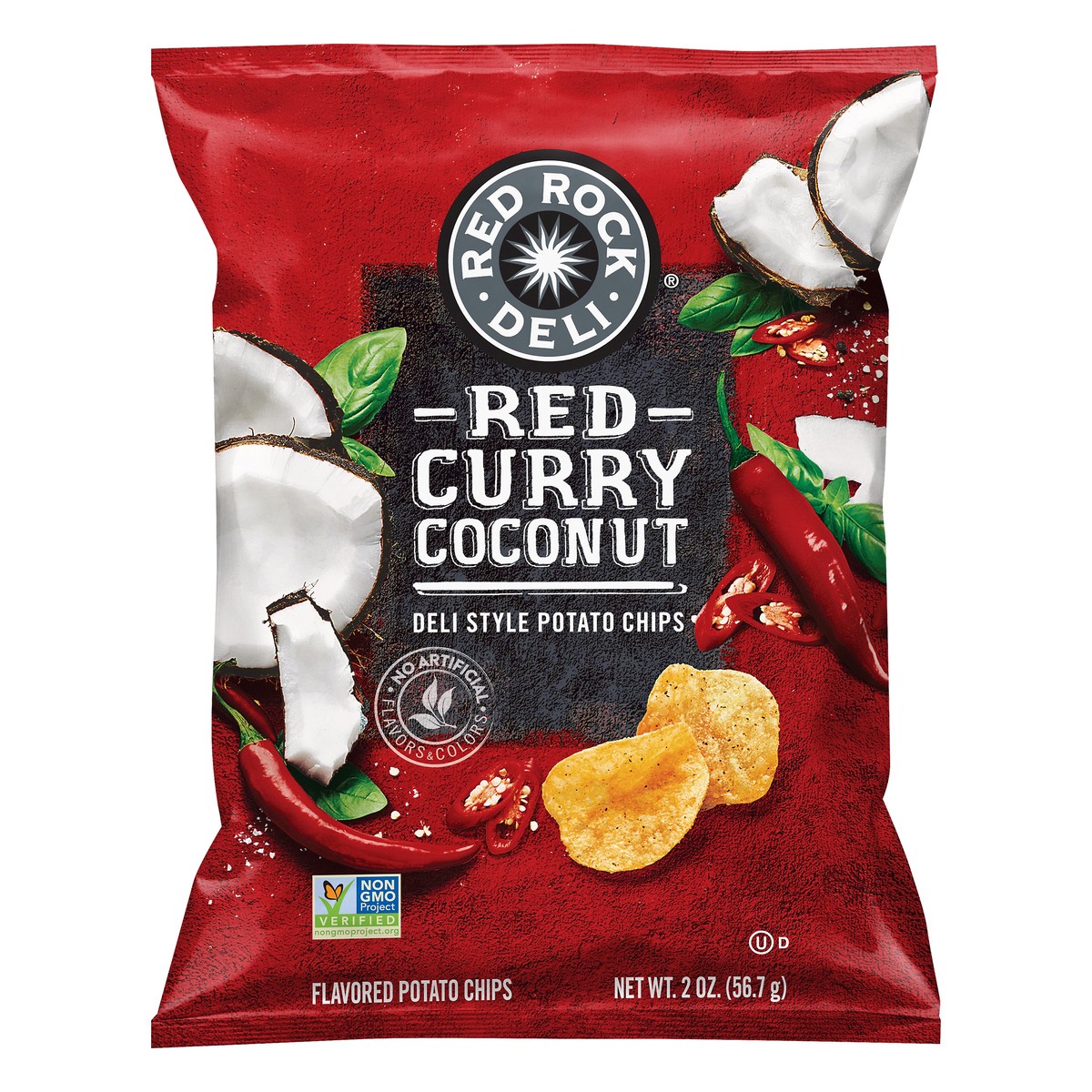 slide 1 of 5, Red Rock Deli Curry Coconut 1Pk, 2 oz