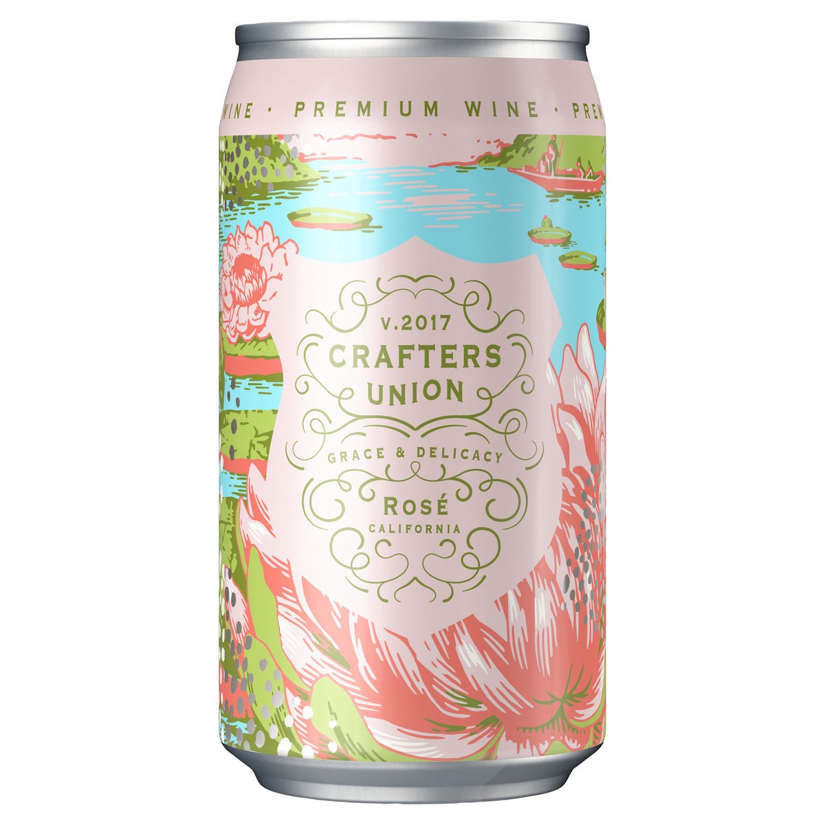 slide 1 of 1, Crafters Union Rose 375Ml, 12.68 fl oz