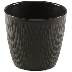 Deroma Ariel Pot Round 6.4" Grafite