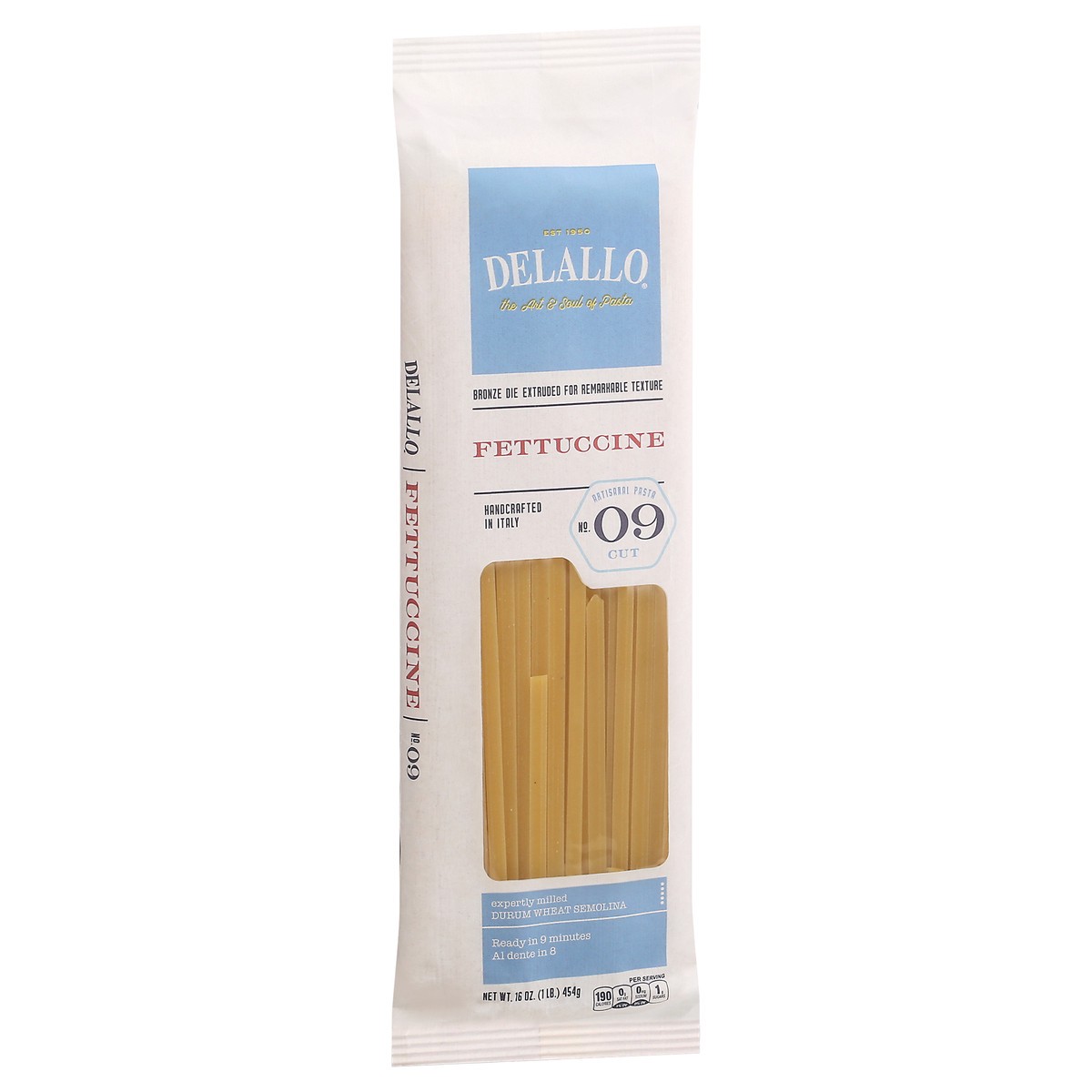 slide 9 of 14, DeLallo No. 09 Cut Fettucine 16 oz, 16 oz