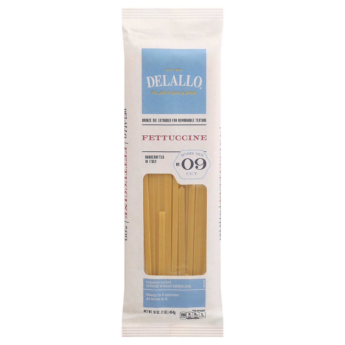 slide 1 of 1, DeLallo Fettuccine Noodles, 16 oz