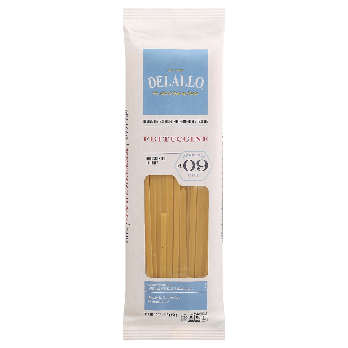 slide 8 of 14, DeLallo No. 09 Cut Fettucine 16 oz, 16 oz