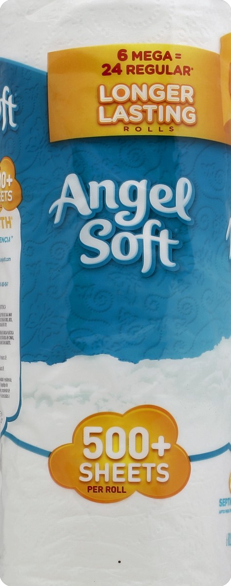 slide 2 of 4, Angel Soft Bathroom Tissue 6 ea, 6 ct