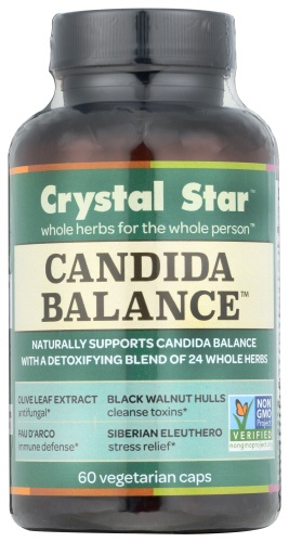 slide 1 of 1, Crystal Star Candida Detox, 60 ct