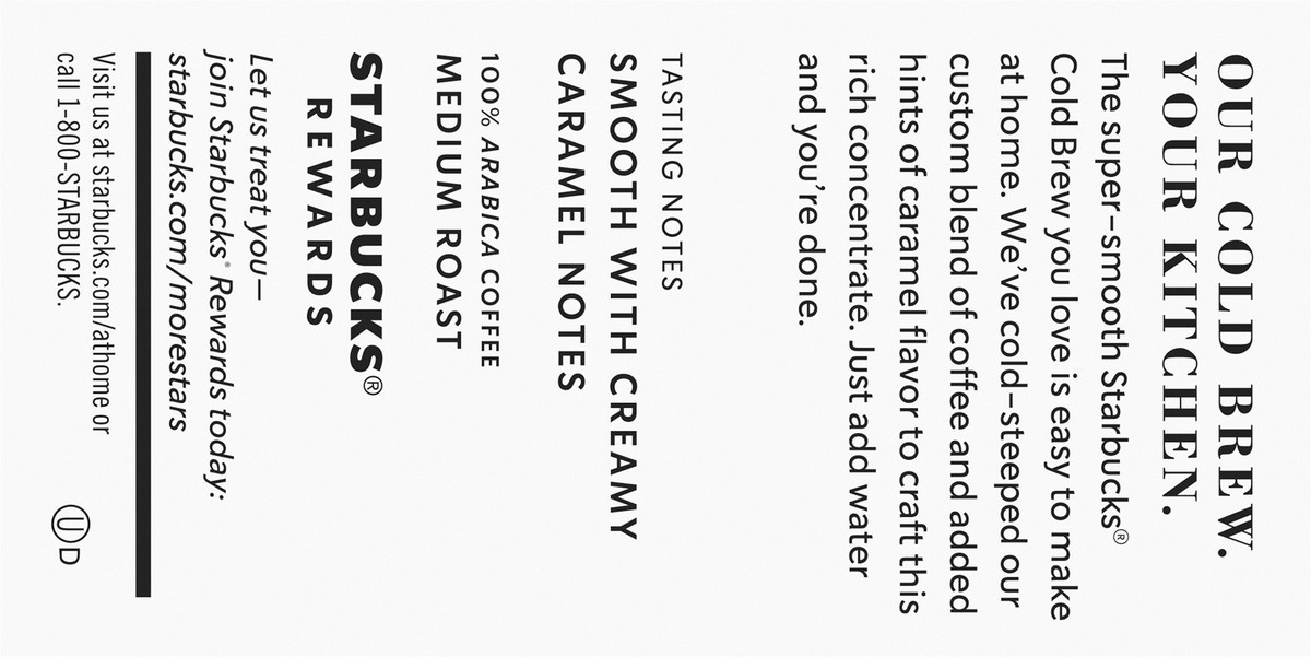 slide 6 of 9, Starbucks Cold Brew Single Serve Caramel Dolce Coffee Concentrate - 6 ct; 1.35 fl oz, 6 ct; 1.35 fl oz