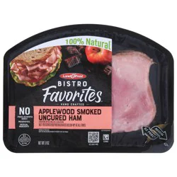 Land O' Frost Bistro Favorites Uncured Applewood Smoked Ham 8 oz