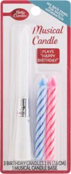 Betty Crocker Musical Candles