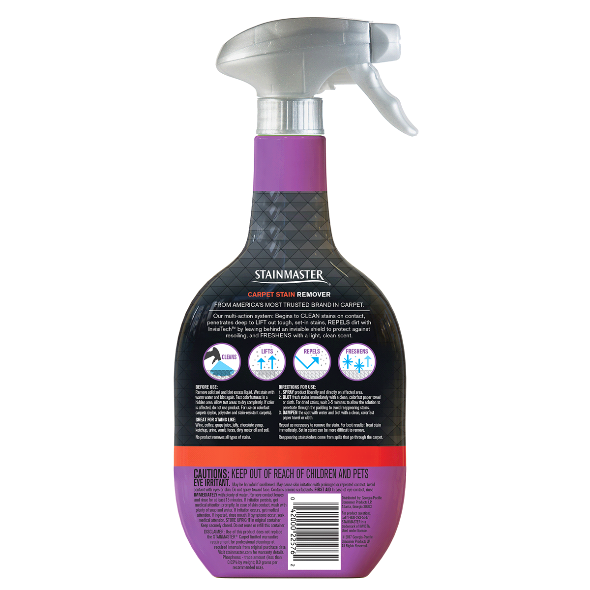 slide 4 of 5, STAINMASTER Carpet Pet Stain Remover , 22 fl oz