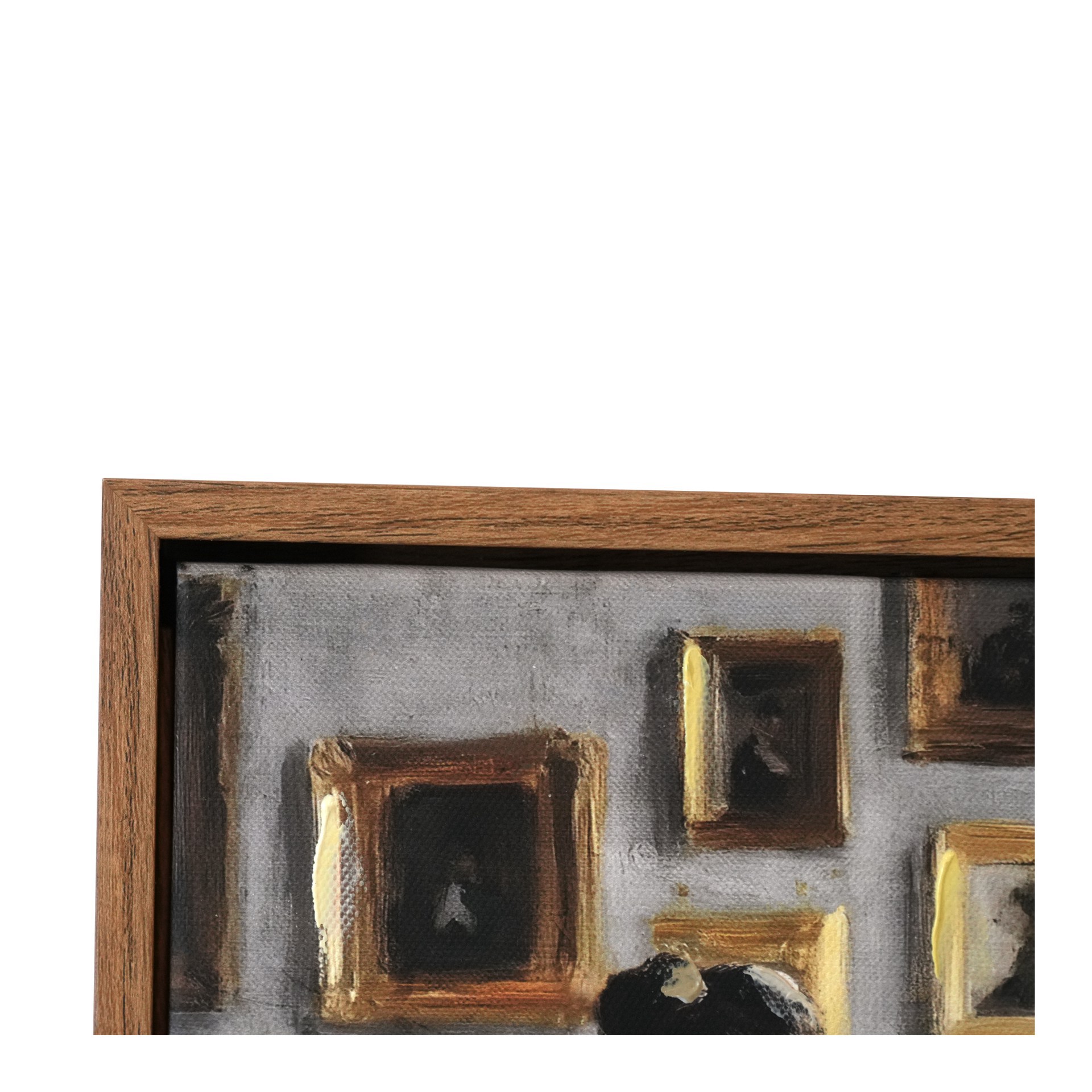 slide 2 of 5, 12" Woman At Piano Canvas Wall Art By Ashland, 10 in x 12 in