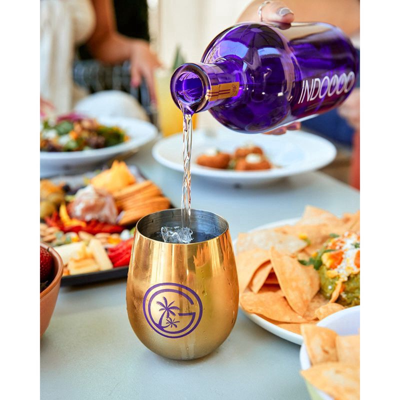 slide 3 of 4, INDOGGO Gin - 750ml Bottle, 750 ml