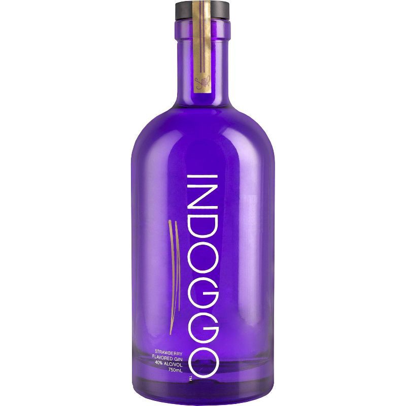 slide 1 of 4, INDOGGO Gin - 750ml Bottle, 750 ml