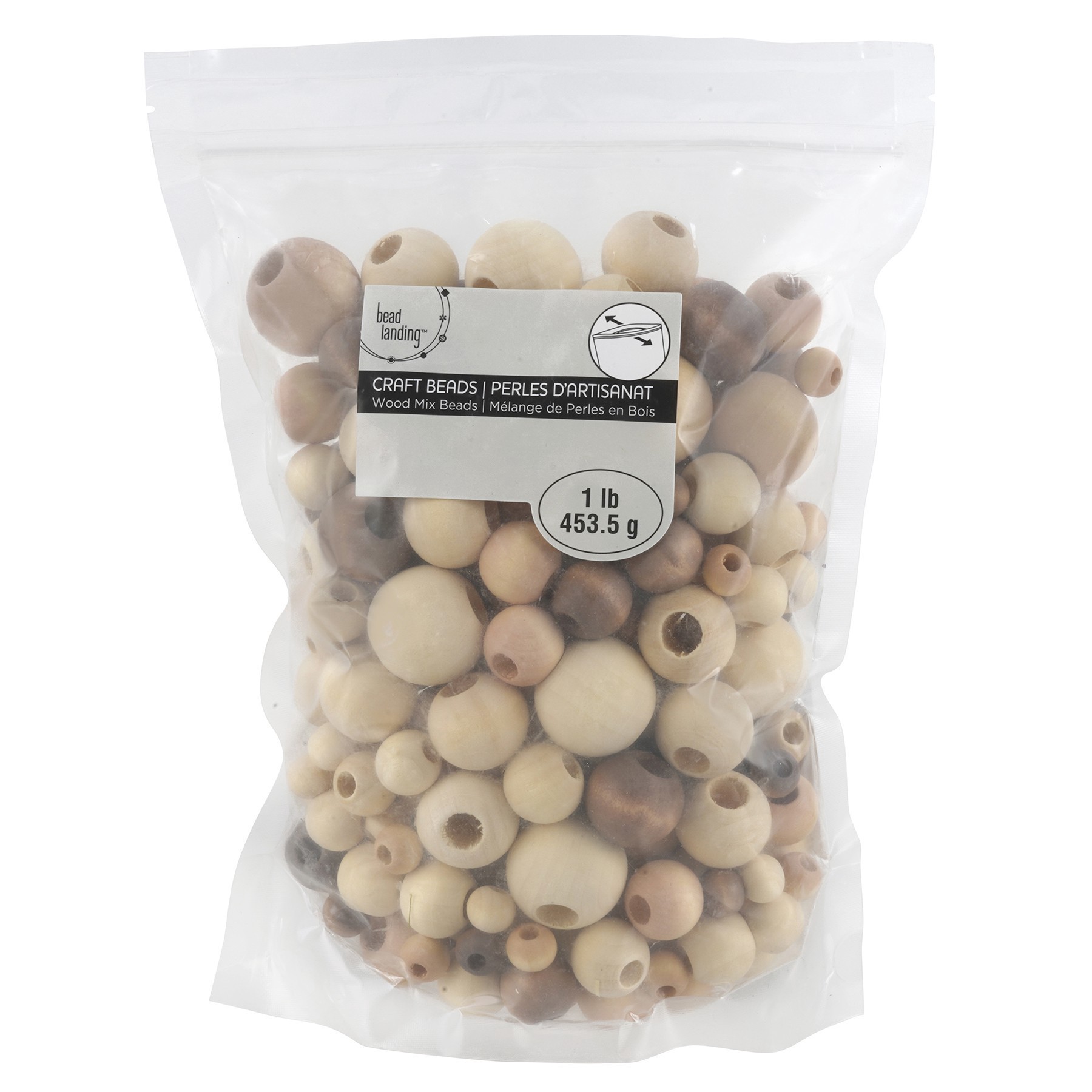 slide 2 of 3, Wooden Round Beads By Bead Landing, 12mm-30mm