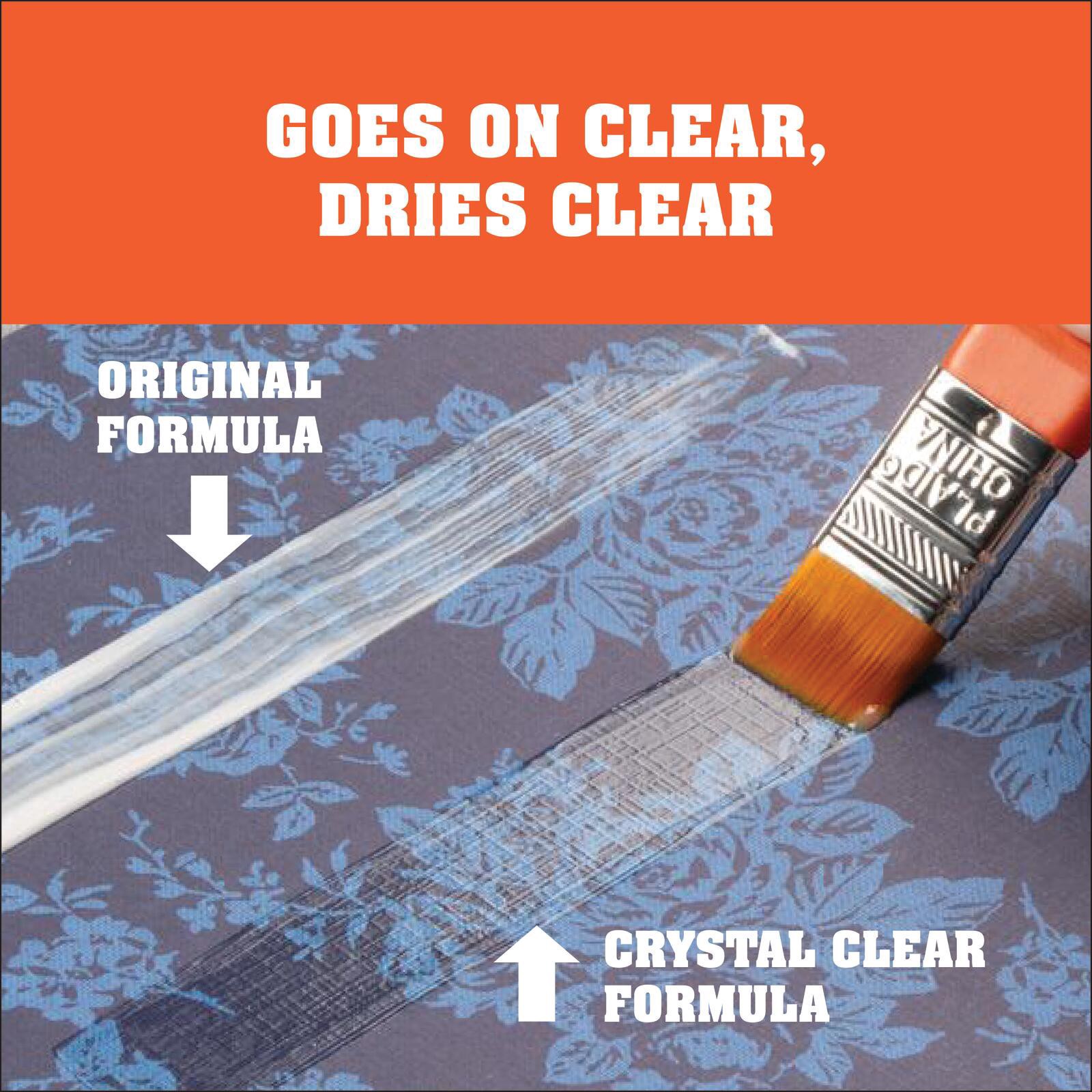 slide 5 of 8, Mod Podge 8oz. Crystal Clear Gloss Glue, Sealer & Finish, 8 oz