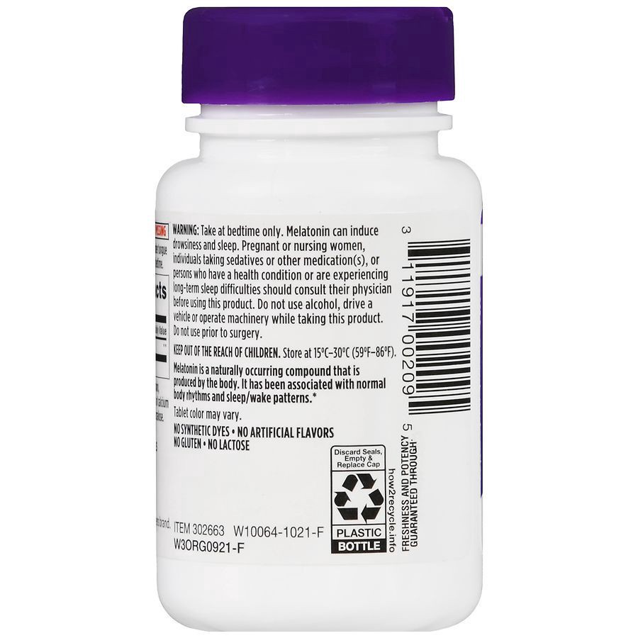 slide 2 of 5, Walgreens Melatonin 10mg, 100 ct