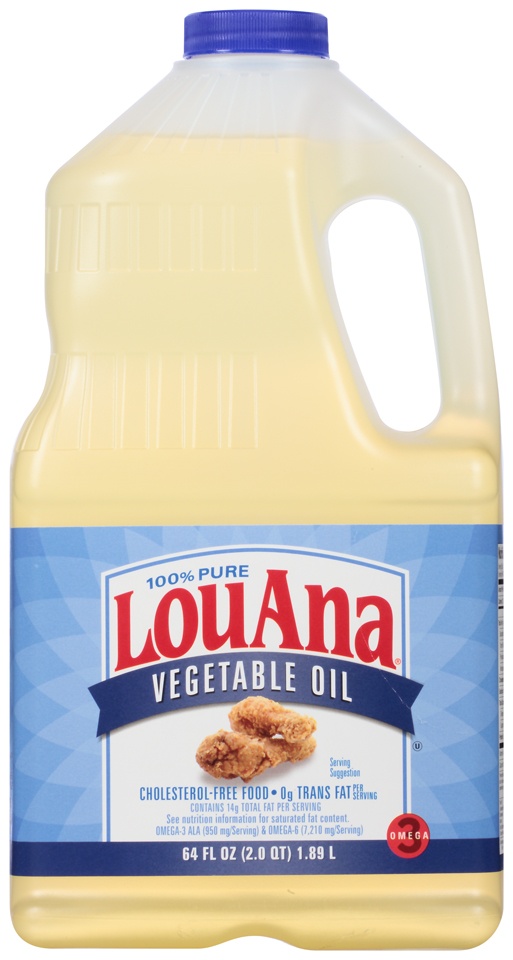 slide 1 of 8, Louana 100% Pure Vegetable Oil, 64 oz