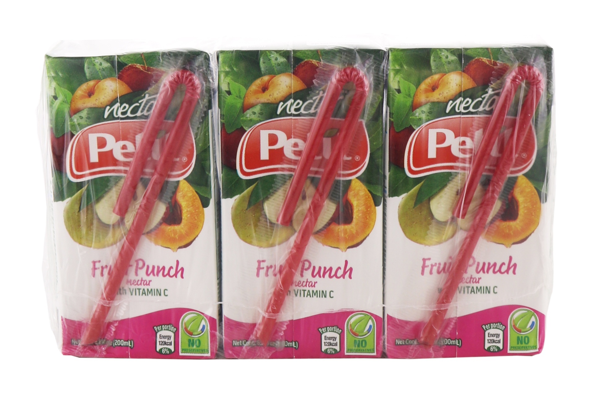 slide 1 of 1, Petit Nectar Fruit Punch With Vitamin C Of, 3 ct; 6.8 fl oz