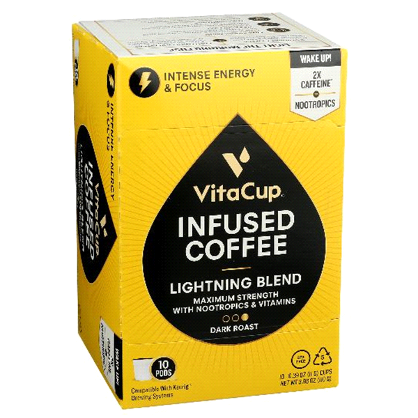 VitaCup Vitamin Infused Coffee Pods - French Roast