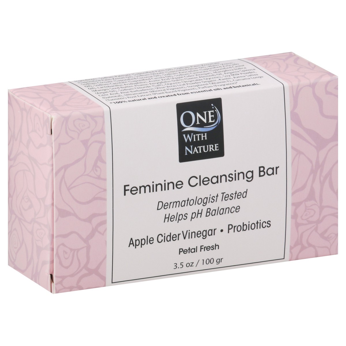 slide 4 of 13, One With Nature Petal Fresh Feminine Cleansing Bar 3.5 oz, 1 ct