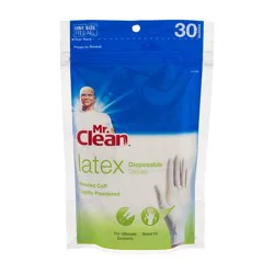 Mr. Clean Latex Disposable Glove