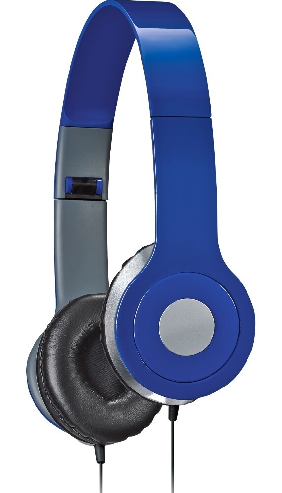 slide 1 of 1, iLive Iah54 Headphones - Blue, 1 ct