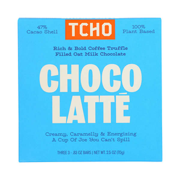 slide 1 of 1, TCHO Choco Latte Milk Chocolate 3 - .83 oz Bars, 3 ct