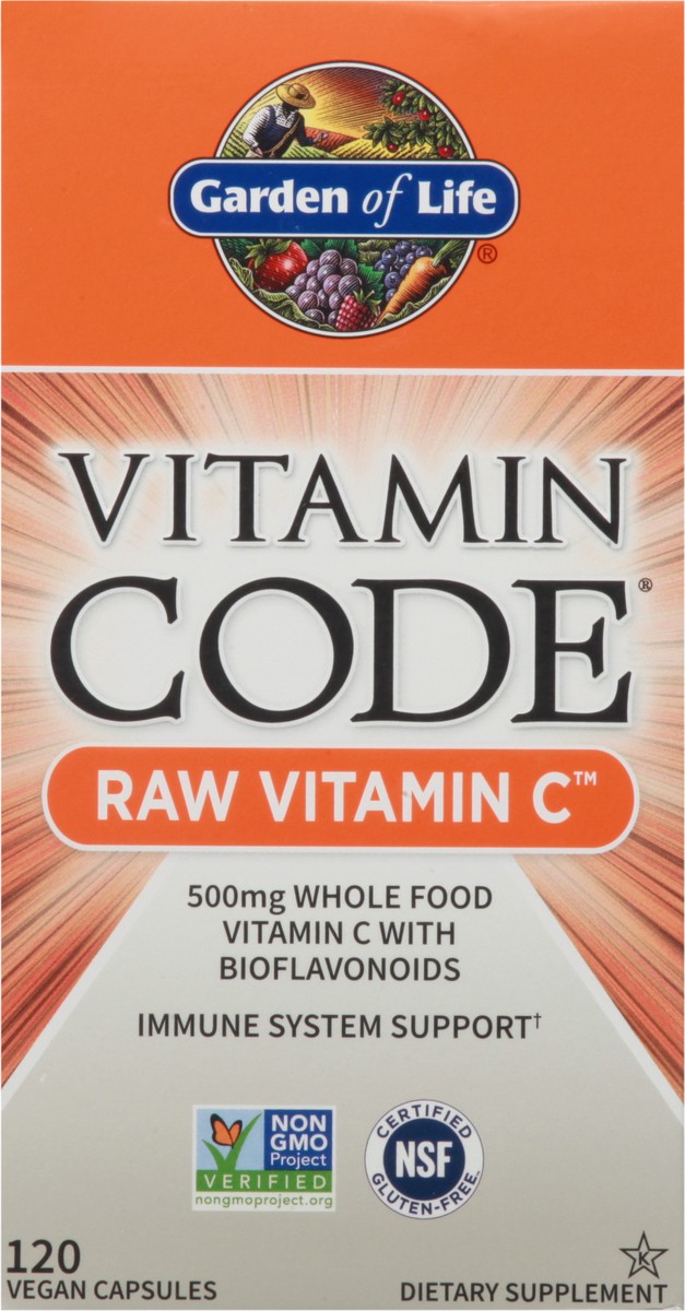 slide 12 of 14, Vitamin Code Vegan Capsules Raw Vitamin C 120 Capsules 120 ea, 120 ct