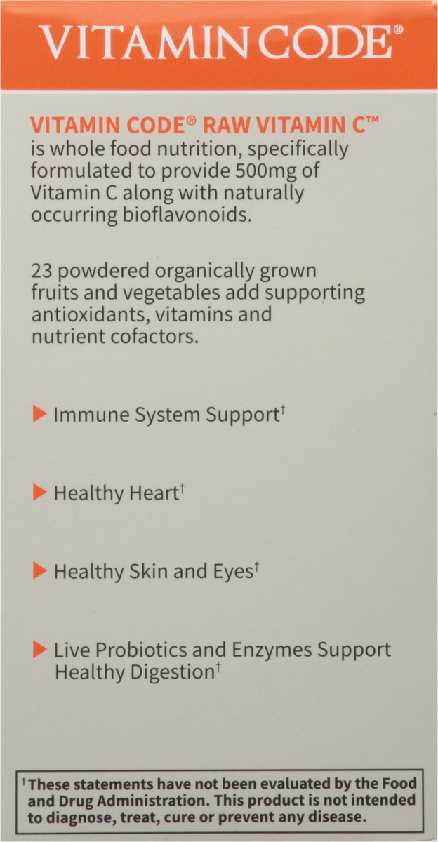 slide 2 of 14, Vitamin Code Vegan Capsules Raw Vitamin C 120 Capsules 120 ea, 120 ct