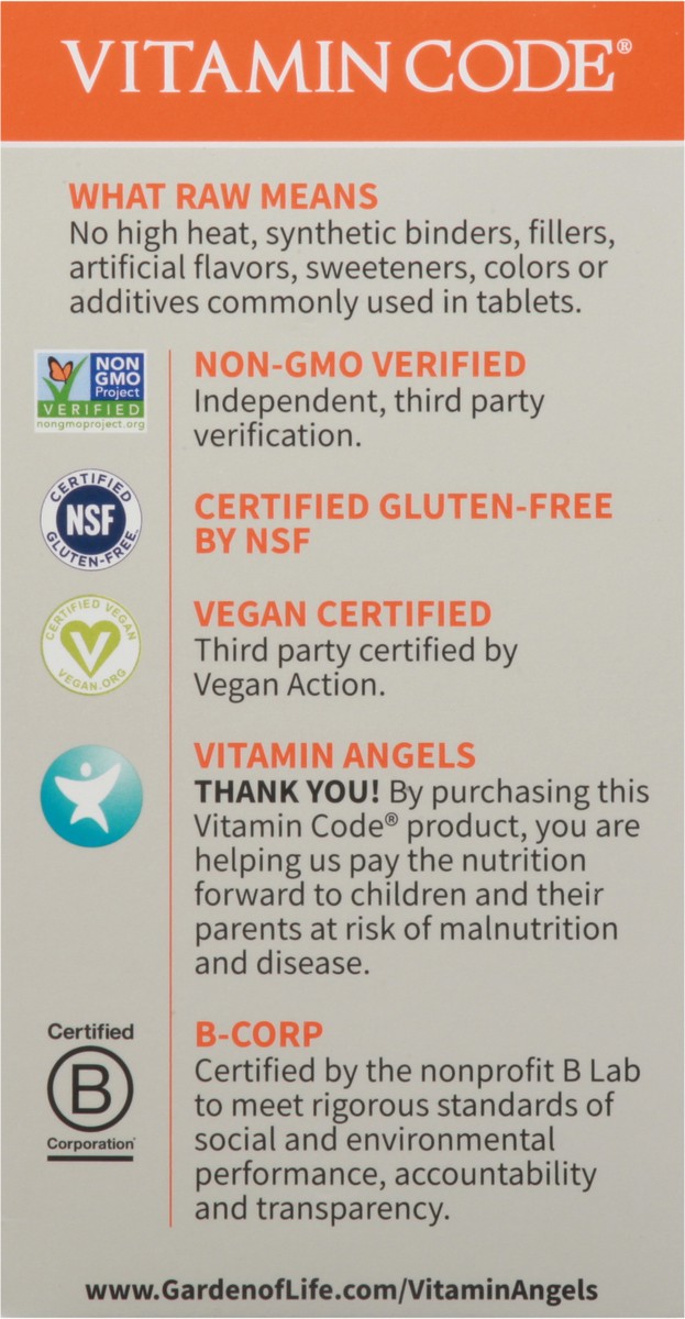 slide 6 of 14, Vitamin Code Vegan Capsules Raw Vitamin C 120 Capsules 120 ea, 120 ct