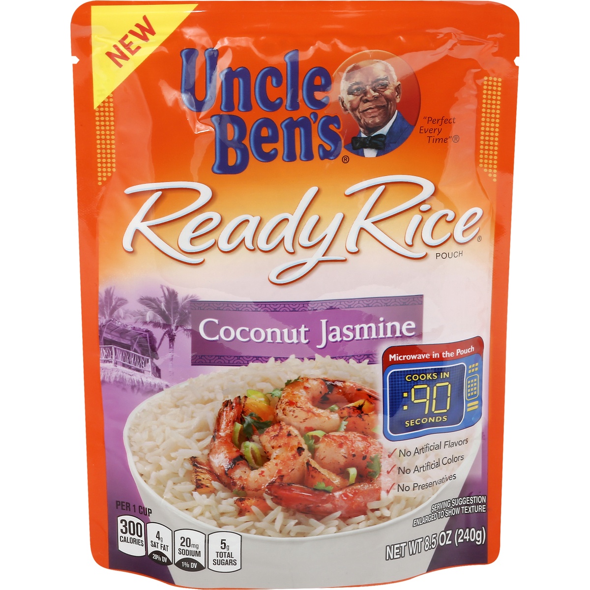 slide 1 of 1, Ben's Original Coconut Jasmine Ready Rice, 8.5 oz