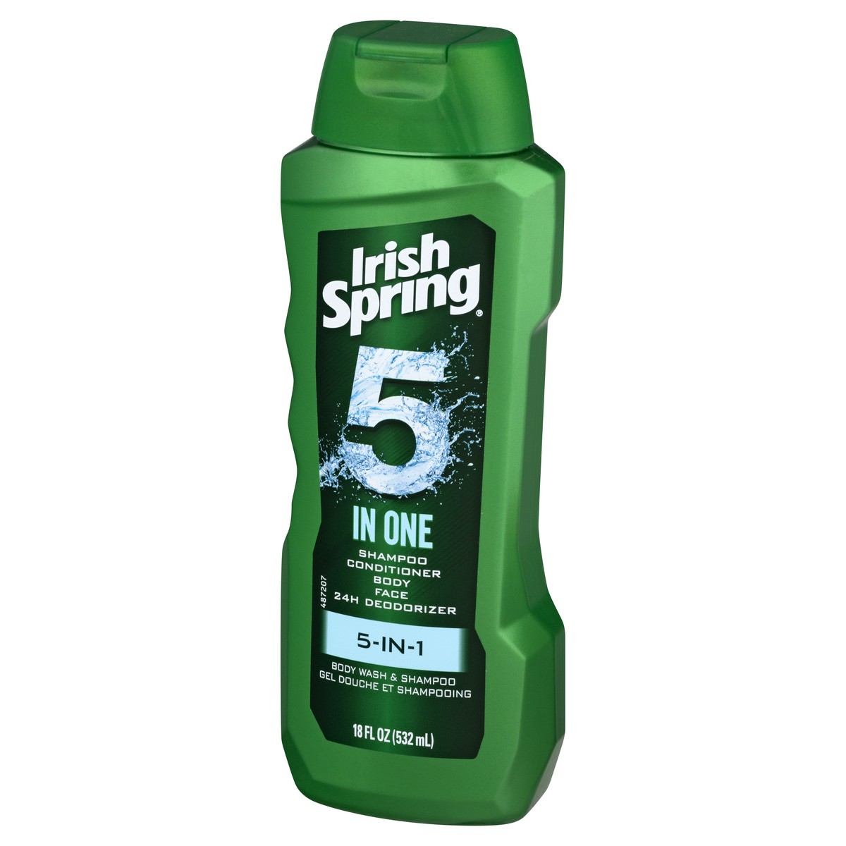 slide 11 of 12, Irish Spring Colgate Irish Spring Body Wash & Shampoo, 5-In-1, 18 oz