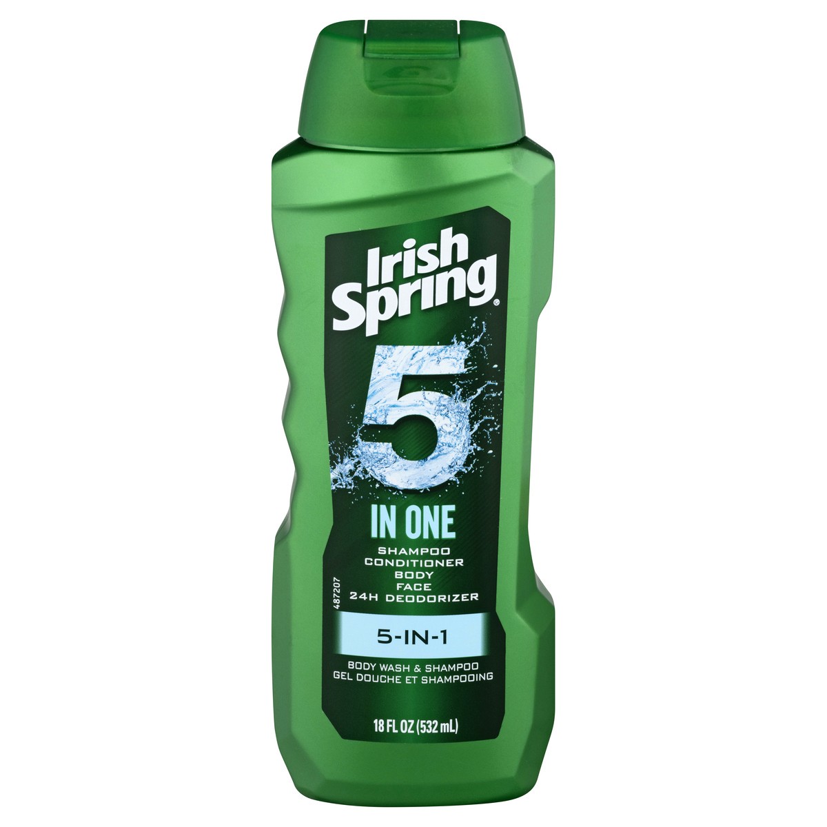 slide 1 of 12, Irish Spring Colgate Irish Spring Body Wash & Shampoo, 5-In-1, 18 oz