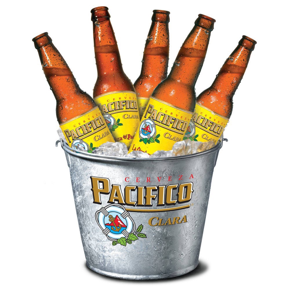 slide 4 of 79, Pacifico Clara Mexican Lager Import Beer, 12 pk 12 fl oz Bottles, 4.4% ABV, 144 fl oz