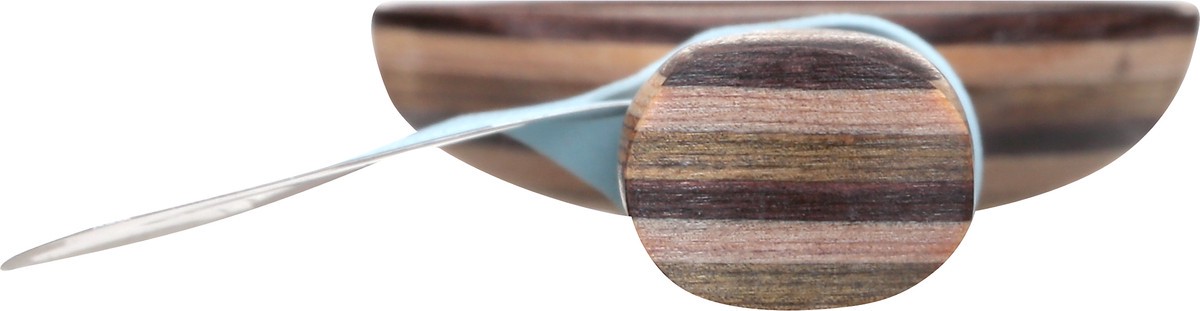 slide 4 of 11, Island Bamboo Pakkawood Corner Spoon Natural, 1 ct