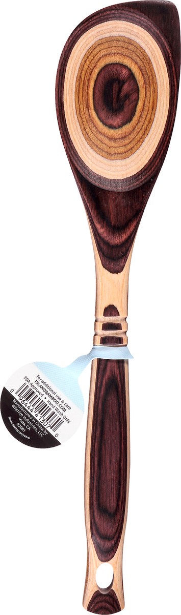 slide 6 of 11, Island Bamboo Pakkawood Corner Spoon Natural, 1 ct
