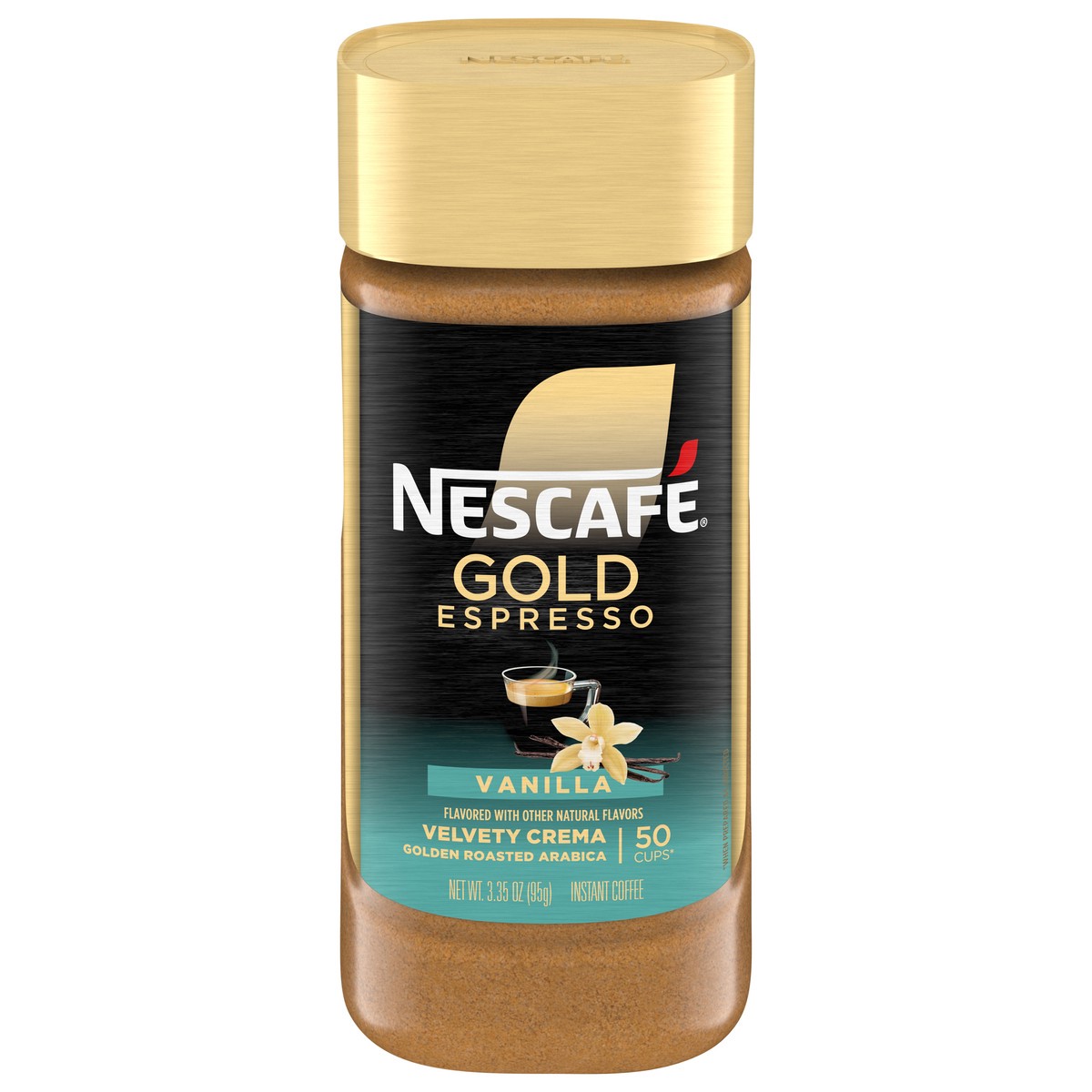 slide 1 of 14, Nescafé Gold Espresso Vanilla Flavored Instant Coffee - 3.5 oz, 3.35 oz