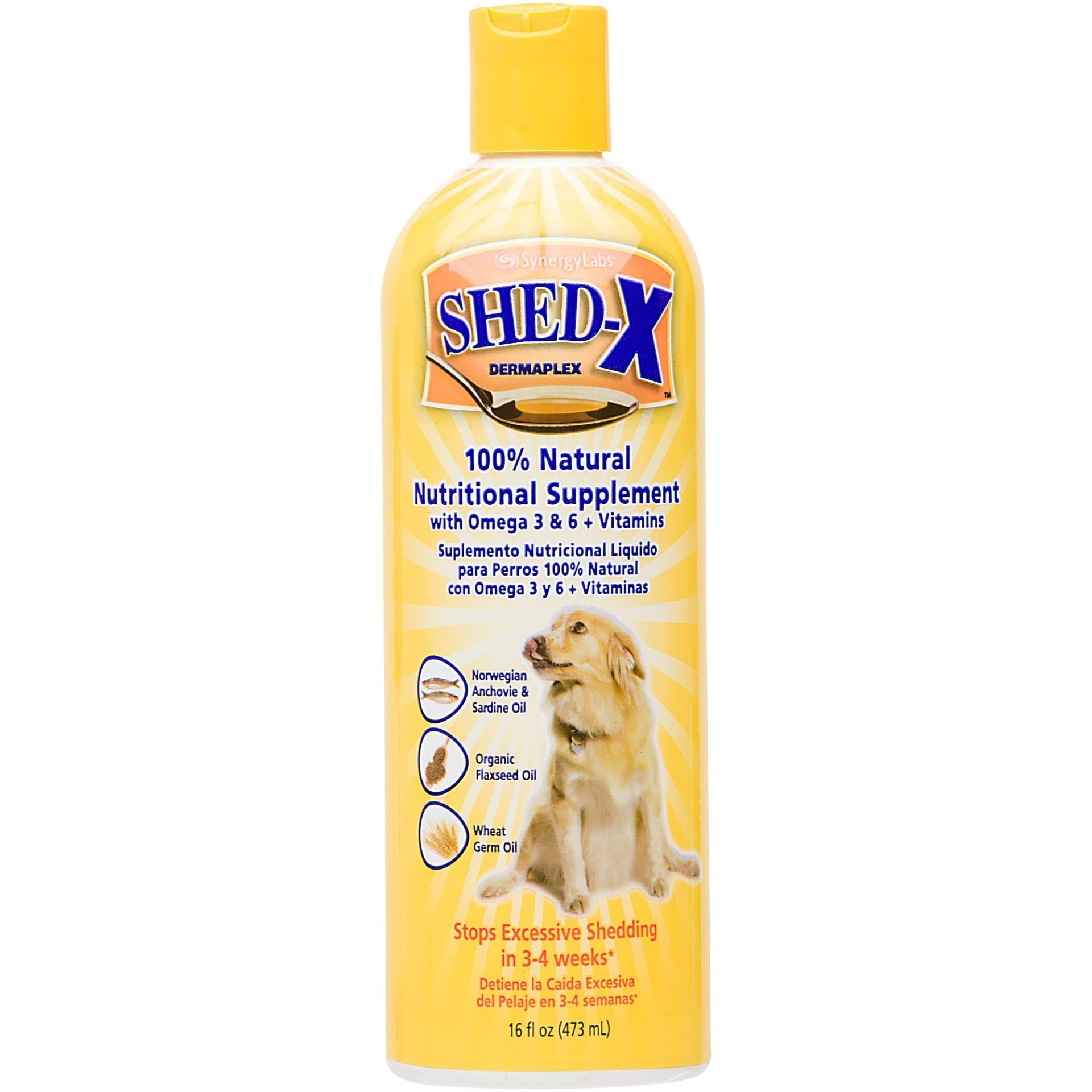 slide 1 of 1, Shed-X Dermaplex Liquid Supplement for Dogs, 16 fl oz