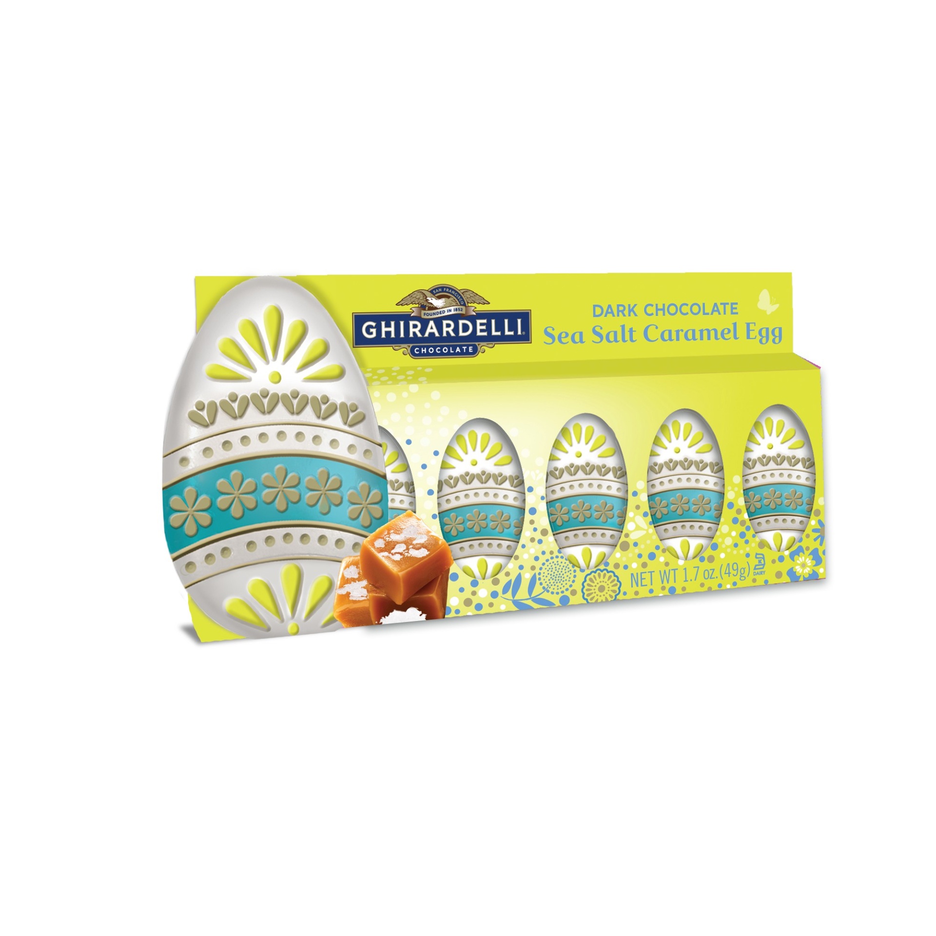 slide 1 of 1, Ghirardelli Easter Egg Gift, 5 ct; 1.7 oz