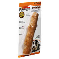 slide 3 of 9, Petstages Dogwood Stick Dog Chew Toy, X-Large, LG