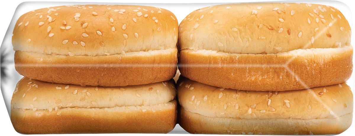 slide 10 of 10, Bunny Bread Sesame Hamburger Buns, Enriched White Bread Sesame Seeded Hamburger Buns, 8 Count, 18 oz