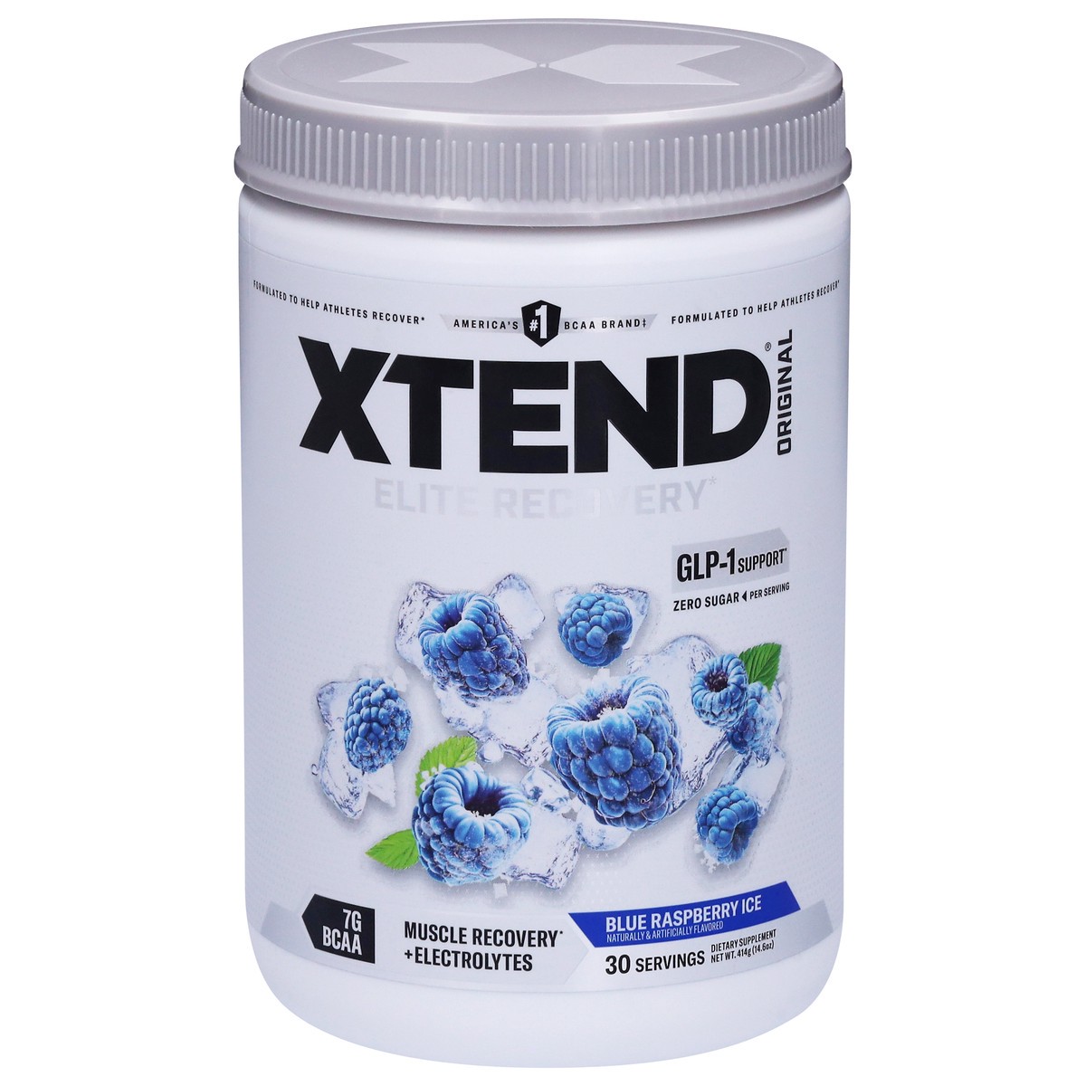 slide 1 of 1, Xtend The Original Blue Raspberry Ice BCAA 420 g, 420 gram