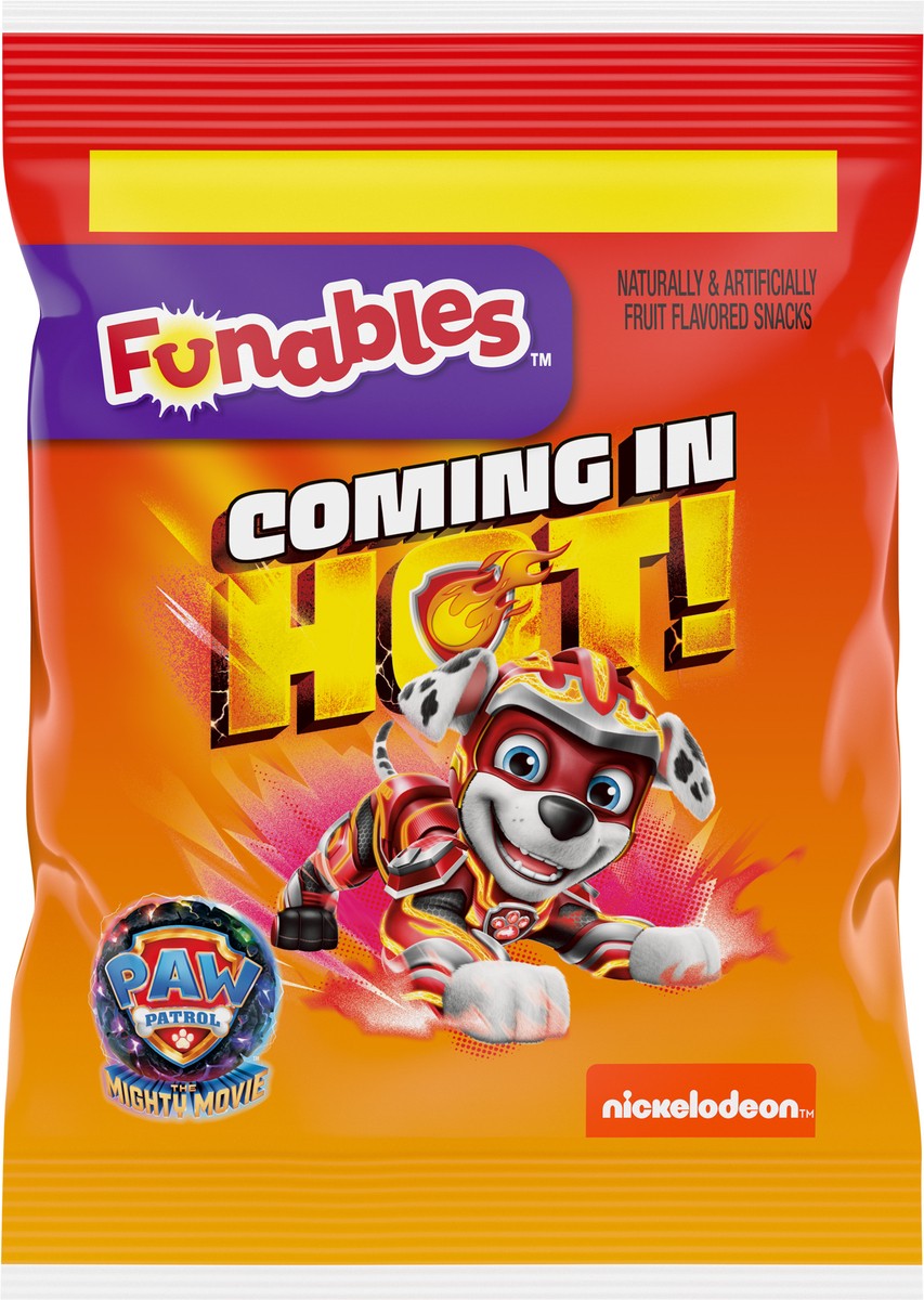 slide 3 of 3, Funables Paw Patrol Coming In Hot Fruit Flavored Snacks 1 ea, 1 ct