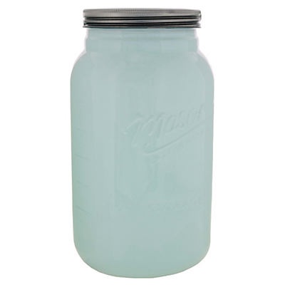 slide 1 of 1, Mason Craft & More Seafoam Pantry Jar, 4 liter