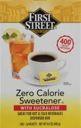 First Street Zero Calorie Sweetner With Sucralose