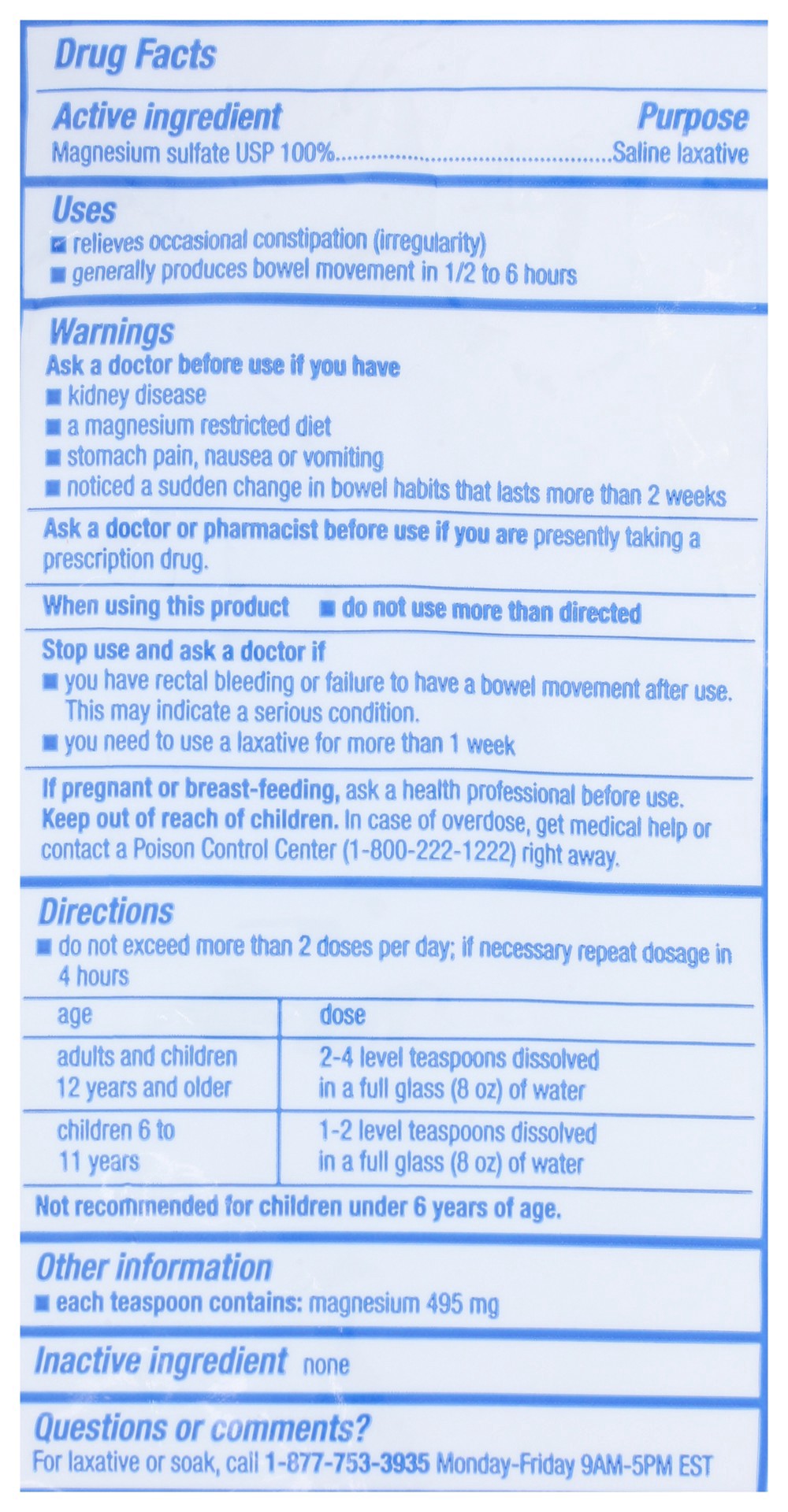 slide 2 of 2, Rite Aid Pharmacy Epsom Salt 6 lb, 6 lb