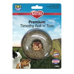 Kaytee Timothy Roll n Toss Toy and Treat