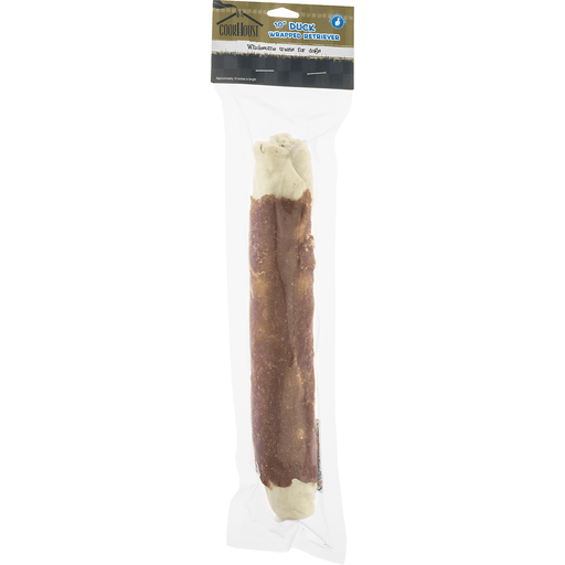 slide 3 of 8, K9 Cookhouse 10'' Duck Wrapped Retriever, 1 ct