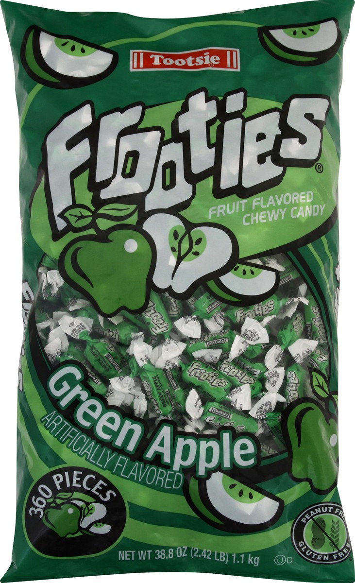 slide 3 of 13, Frooties Green Apple Chewy Candy 360 ea, 360 ct