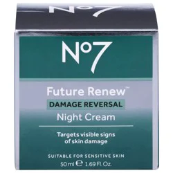 No7 Future Renew Damage Reversal Night Cream - 1.69 fl oz